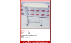 Desco - Model OBTA 501 - Overbed Table- Brochure