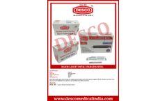 Desco - Model PPBL 105 - Blood Lancet - Brochure