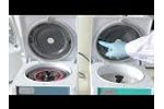 Portable and compact centrifuge, the best choice for laboratories and clinics - Video