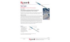 Ruhof - Model Test Swab - ATP Testing System - Brochure
