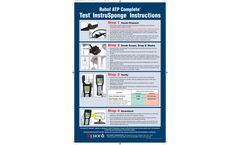 Test InstruSponge - Absorbent Swab Brochure