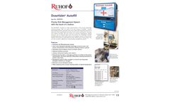 DoseValet Autofill - Model 345DVPA - Precise Sink Management System Brochure