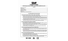 Wolf-X-Ray - Mammoline Mammography Illuminator- Manual