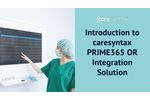 Introduction to caresyntax Prime365 OR Integration Solution- Video