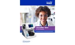 OsmoPRO MAX - Automated Osmometer - Brochure