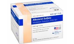 Nephron - Albuterol Sulfate Inhalation Solution 0.021% 0.63mg/3 mL