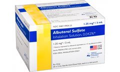 Nephron - Albuterol Sulfate Inhalation Solution 0.042% 1.25 mg/3 mL