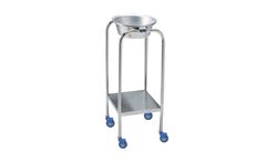 Pedigo - Model P-1078-W/S-SS - Single Basin Stand with Shelf