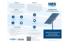 HBS - Model SunSonix - Land Based Solar Array - Brochure