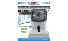 Huvitz - Model HRK-1 - Autorefractor/Keratometer - Brochure