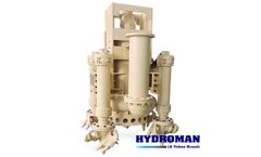 Excavator Mounted Hydraulic Dredge Pump with 4 Side Cutters