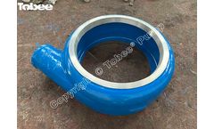 Tobee - Model 6x4 AH - Centrifugal Slurry Pump Part Volute Liner E4110A05