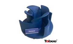 Tobee - Model 3D-AHF - Horizontal Froth Pump Impeller DAHF3056QU1A05