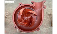 Tobee - Model 4/3C AH - Horiozntal Slurry Pumps with semi open impeller
