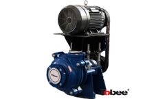 Tobee - Model 4x3D - Coal Washery Slurry pump with Pulley Drive
