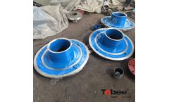 Tobee - Model Upgrade G10083WR-T1 - 12x10 AH Slurry Pump Parts Throatbush Spares