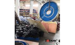 Tobee - Model FG10041M - 12/10 G G Gravel Pump Back Liner FG10041M