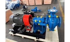 Tobee - Model 100D-L - Light Duty Centrifugal Slurry Pump driven by motor