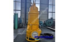Hydroman - Model 600TJQ - Submersible Slurry Sand Pump with Agitator