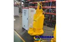 Hydroman® - Model 200TJQ160 - Vertical Slurry Submersible Sump Pump with Electrical Cabinet