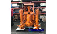 Hydroman® - Model 150THY75-6P- - 6 Inches 150THY Hydroman Hydraulic High Efficiency Sand Suction Pumps in Marine Construction & Dredging Application