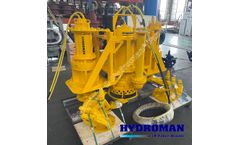 Hydroman® - Model 200TJQ110 - Submersible Slurry Pump with Side Cutters