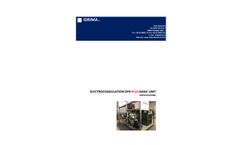 Intecna - Model DP4 Plus Basic - Electrocoagulation Unit - Brochure