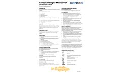 Kerecis - Model Omega3 MicroGraft - Acellular Fish Skin Grafts - Instructions Brochure