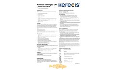 Kerecis - Model Omega3 OR - Fish-Skin Grafts - Instructions Brochure