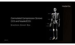 Medartis CCS and headedCCS Trailer - Video