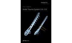 TriLock - Model 2.8 - Straight Distal Fibula Plates - Brochure