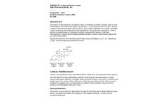 Anusol - Model HC 2.5% - Hydrocortisone Acetate Cream - Brochure