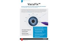 Ophtec VacuFix - Model BO150 - Vacuum Enclavation System - Brochure