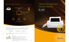 EDAN - Model SE-1202 - Electrocardiograph - 12-Lead ECG Workstation - Datasheet