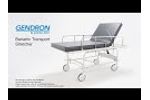 Gendron Bariatric Transport Stretcher - Video