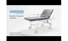 Gendron Bariatric Transport Stretcher - Video