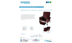 Model 7150 and 7155 - Bariatric Patient Room Seating - Brochure