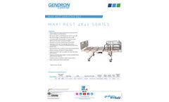 Maxi Rest 4842 Bariatric Bed - Datasheet