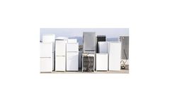 Shredders and crushers for refrigerator recycling sector