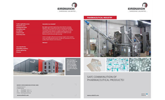 Pharmaceutical industry - Brochure