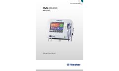 Riester - Model RVS 100 - Advanced Vital Signs Monitor - Brochure