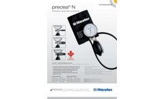 precisa?? N Sphygmomanometer for Self-measurement - Brochure