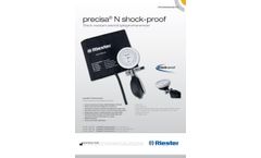 precisa?? N shock-proof Shock-resistant aneroid sphygmomanometer - Brochure