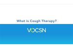 VOCSN Touch Button Cough Therapy - Video