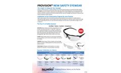 ProVision Infinity - Model 3613C - Wraparound Safety Eyewear - Brochure