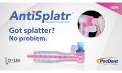 AntiSplatr™ Disposable Prophy Angles from Pac-Dent - Video