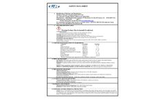 UltraDose - Model 012 - Ultrasonic Cleaner - Brochure