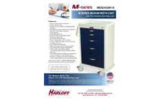 Harloff - Model MDS2430K15 - Medium Width Cart -Technical Specifications  Brochure