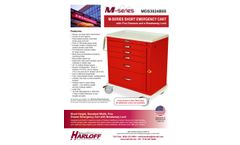Harloff - Model MDS3024B05 - Short Emergency Cart - Technical Specifications  Brochure