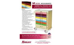 Harloff - Model MDS3030B09PED - Tall Pediatric Cart - Brochure